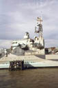 Bridge, mast and camo detail.