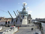 A turret looking to the bridge