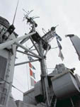 Main mast from below looking forward