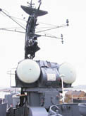 Mast and RADAR from bridge