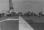 Flight deck looking aft