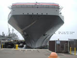 USS Tarawa bow