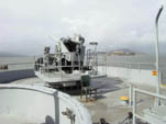 Rear deck gun