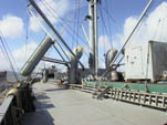 Stern from starboard main deck