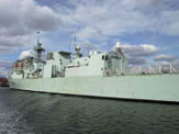 HMCS Charlestown - stern looking  back